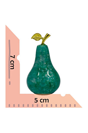 Dekoratif Armut Figürü - El Yapımı Şık Ev ve Ofis Aksesuarı