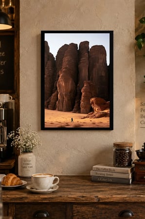 Grand Canyon, MDF Tablo, Çerçeve Görünümlü Ahşap Poster