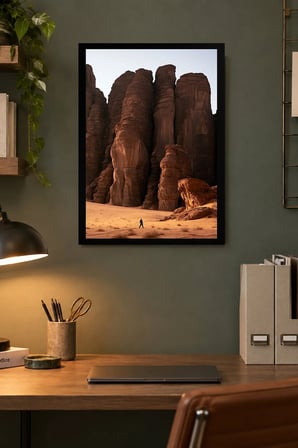 Grand Canyon, MDF Tablo, Çerçeve Görünümlü Ahşap Poster