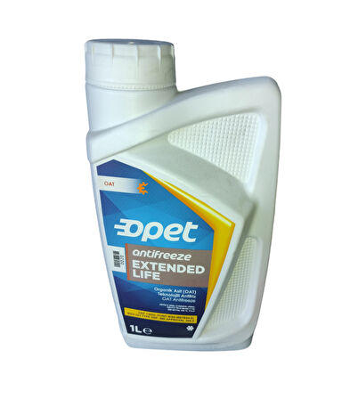 Opet Extended Life Antifriz 1 Litre Kırmızı