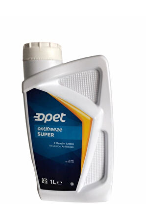 Opet Süper Antifriz 1 Litre Mavi