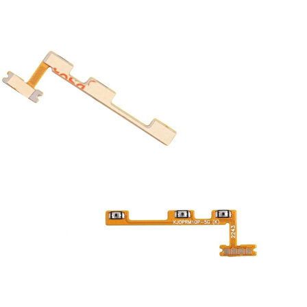 Realme 10 Pro 5G İle Uyumlu Güç Açma Kapama Ses Açma Kısma Flex On Of 