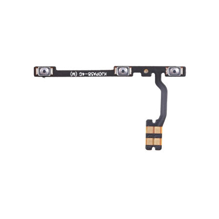 Oppo A38 İle Uyumlu Güç Açma Kapama Ses Açma Kısma Flex On Of 