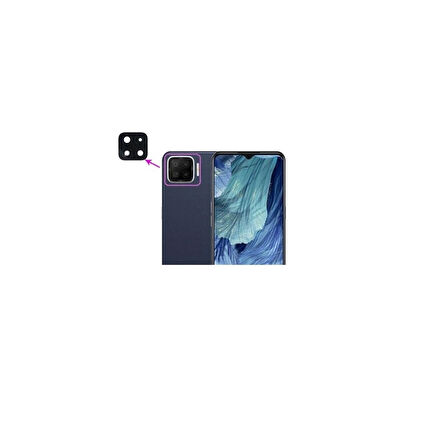 Oppo A73 İle Uyumlu Kamera Camı 