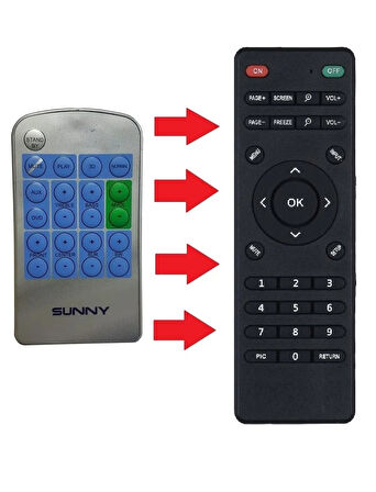 SpeedUF Ora-603 Ses Sistemi Kumandası