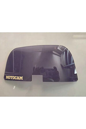 MOTOCAM Rüzgar Saptırıcı Deflektör Camı Ortadan Deliksiz 27x12cm Füme Renkli   (APARATSIZDIR)