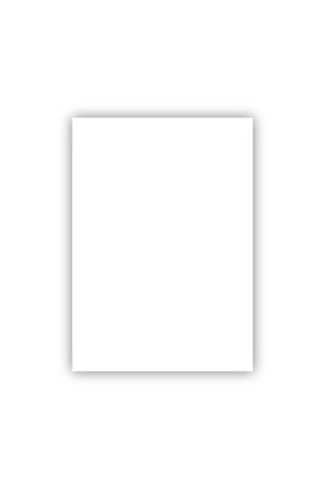 Fon Kartonu 50x70cm 120 gram Beyaz 100'lü Paket (4,2 KG)
