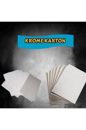 Krome Karton 50x70 Ebatında 190 gram 50 Adet (3,325 KG)