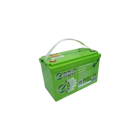 12V 100Ah Kasa Tipi Lityum Akü LiFePO4 Batarya ABS Kasa
