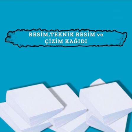 Orbak Kağıtçılık 35 x 50 Cm Çizim Kağıdı 1. Hamur 150 G 25 Adet