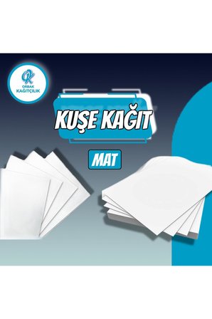 Mat Kuşe Kağıt 115 gr A4 50 Adet
