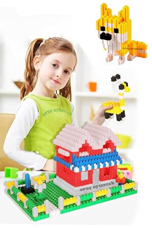 Tiktak Bloklar 1050 Parça Eğitici Ve Çıt Çıt Oyuncak Eğitici Tik Tak Bloklar Lego Tiktak