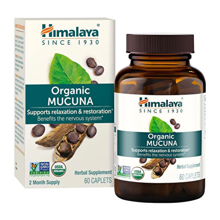 Himalaya Organic Dopa Mucuna 600 mg 60 Caplets