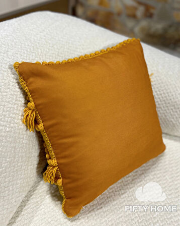 1 adet El örmesi kırlent 100% handmade 43 x 43 cm