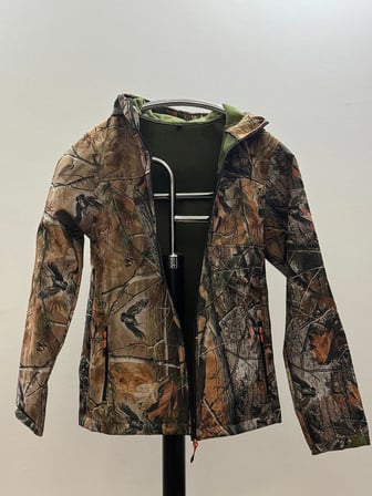 Tagon Softshell (Su Geçirmez) Orman Desen Kamuflaj Mont