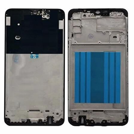 Samsung Galaxy A20S A207F İle Uyumlu Orta Kasa Ekran Çıtası Siyah