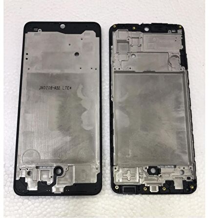 Samsung Galaxy A32 4G A325F İle Uyumlu Orta Kasa Ekran Çıtası Siyah