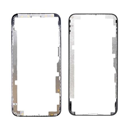 Apple İphone XS İle Uyumlu Ekran Çıtası Siyah Çerçeve