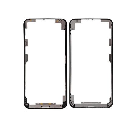 Apple İphone 11 Pro İle Uyumlu Ekran Çıtası Siyah Çerçeve