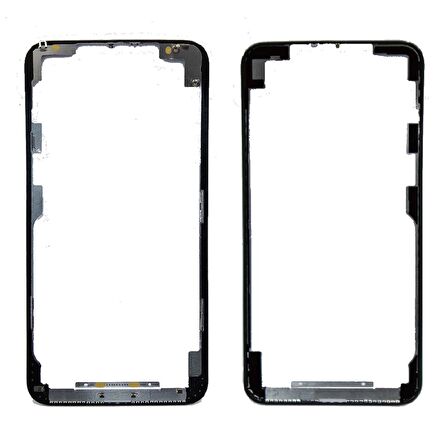 Apple İphone 11 Pro Max İle Uyumlu Ekran Çıtası Siyah Çerçeve