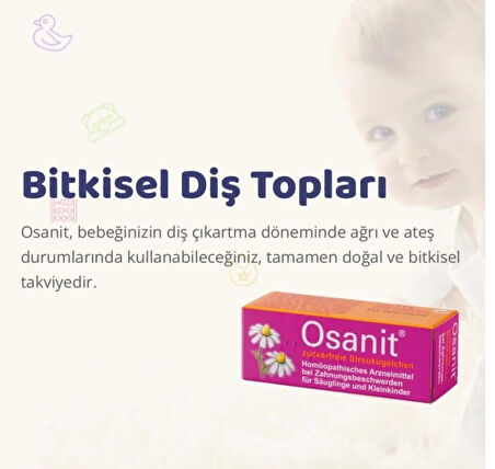 Osanit Minik Bitkisel Diş Topları