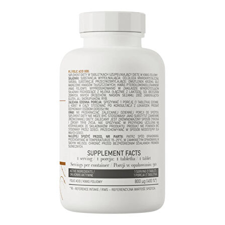 Ostrovit Folic acid 800 mcg Women's Health 90 caps