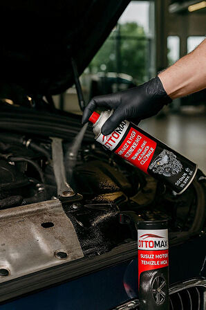 4 Parça Profesyonel Oto Temizlik Seti , Motor, Lastik, Torpide ve Araç Temizleme Mop