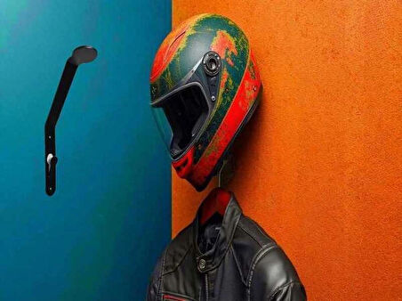 Metal, Motosiklet Kask Tutucu Mont Askısı, Metal Kask Askısı, Teçhizat Askısı