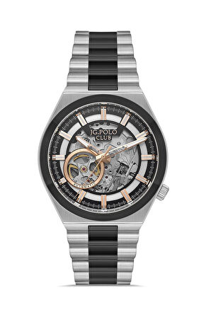 Erkek Çelik Kasa Tam Otomatik Kol Saati Turbillon'lu Pilsiz Mekanizma Paslanmaz Çelik Garantili Kutulu