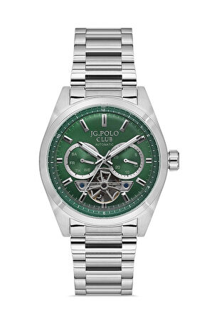 Erkek Çelik Kordon Otomatik Kol Saati Paslanmaz Çelik Kasa Pilsiz Turbillon'lu Mekanizma