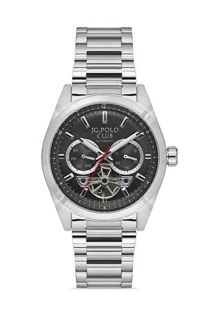 Erkek Çelik Kordon Otomatik Kol Saati Paslanmaz Çelik Kasa Pilsiz Turbillon'lu Mekanizma