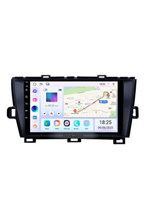 Toyota Prius 2009-2013 Android Auto Carplay Navigasyon Multimedya Sistemi