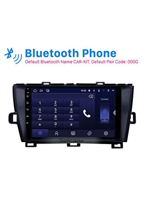 Toyota Prius 2009-2013 Android Auto Carplay Navigasyon Multimedya Sistemi