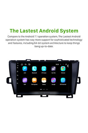 Toyota Prius 2009-2013 Android Auto Carplay Navigasyon Multimedya Sistemi