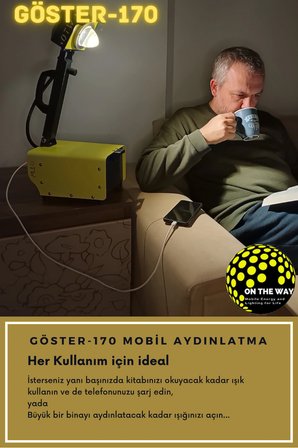 OTW Göster 170 – Taşınabilir Mobil Aydınlatma Ünitesi (El Tipi)