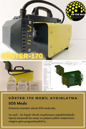 OTW Göster 170 – Taşınabilir Mobil Aydınlatma Ünitesi (El Tipi)