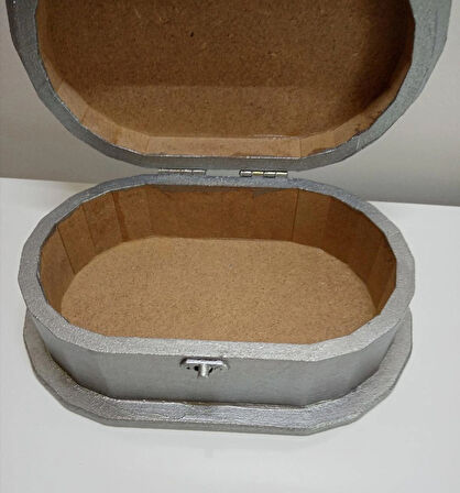 Ev Hediyesi Ofis Hediyesi Arkadaşa Doğum Günü Hediyesi Oval Ahşap Çok Amaçlı Saklama Kutusu