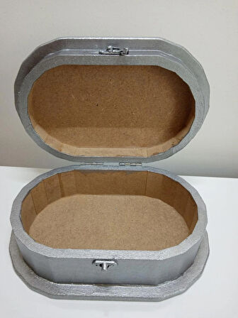 Ev Hediyesi Ofis Hediyesi Arkadaşa Doğum Günü Hediyesi Oval Ahşap Çok Amaçlı Saklama Kutusu