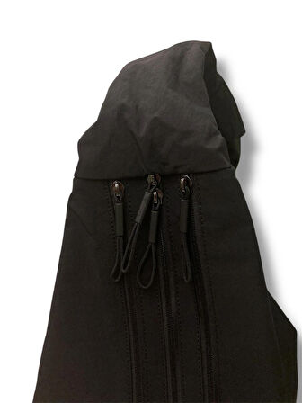 Oversize Hobo Siyah Omuz Çantası