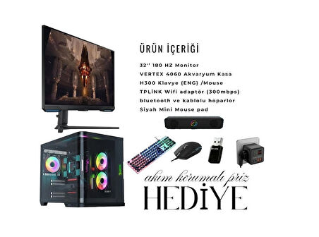 OYKUTECH AMD Ryzen 5 5600X + NVIDIA RTX 4060 
