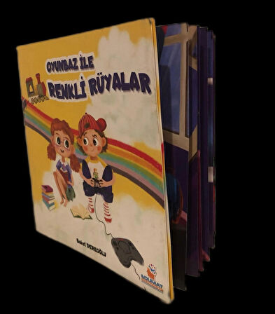 Oyunbaz Ile Renkli Rüyalar Resimli Çocuk Hikaye Kitabı (Buket Dereoğlu) EDUMAT