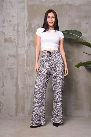 Leopar bol paça pantolon 898810 