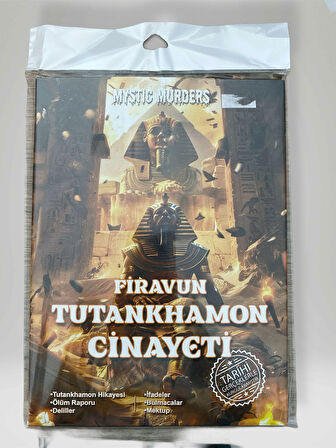 Dedektiflik ve Cinayet Çözme Oyunu FİRAVUN TUTANKHAMON CİNAYETİ 