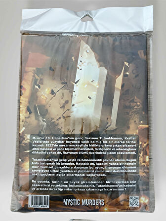 Dedektiflik ve Cinayet Çözme Oyunu FİRAVUN TUTANKHAMON CİNAYETİ 