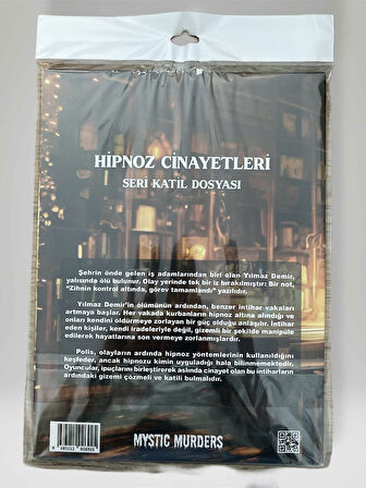 Dedektiflik ve Cinayet Çözme Oyunu HİPNOZ CİNAYETLERİ 