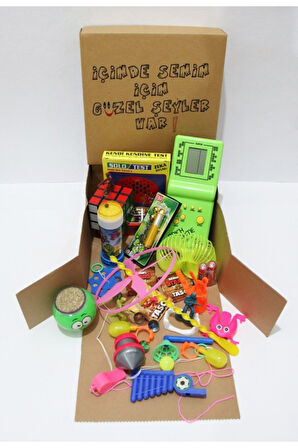 Karne Hediye 90'lar Tetris,zeka Küpü Ve Oyuncak Hediye Kutusu (2)