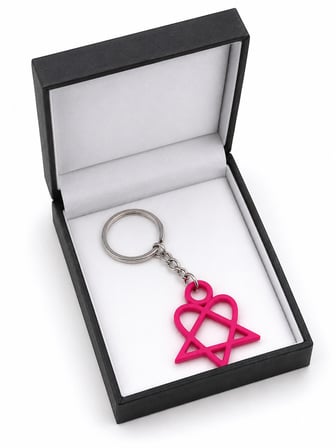 Heartagram Anahtarlık – Şık ve Modern Tasarım | Dayanıklı Hafif Anahtarlık