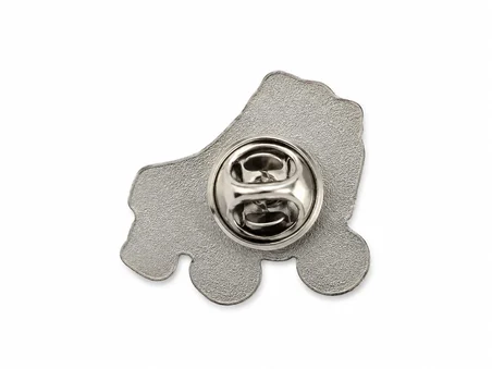 Renkli Paten Figürlü Metal Rozet – Çanta ve Kıyafet İçin Eğlenceli Aksesuar