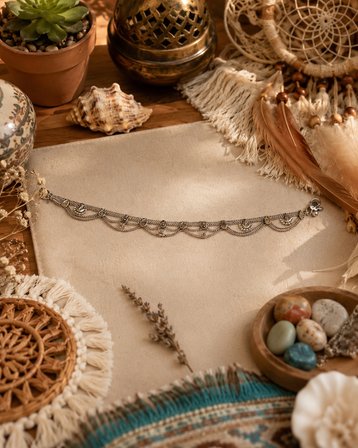 Vintage Otantik Kadın Ayak Bilekliği | Yazlık Plaj Aksesuarı & Hediyelik