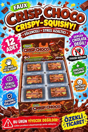 Kırılabilen crısp choco çikolata fenomen çikolata
